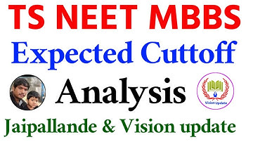 TS NEET 2023 Live Session for Cutoff Analysis  & Reports with  @visionupdate