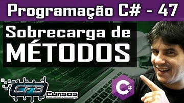 Sobrecarga de métodos - Curso Programação Completo C# - Aula 47