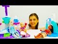 ToyClub шоу - Куклы Рапунцель, Эльза и Моана на вечеринке