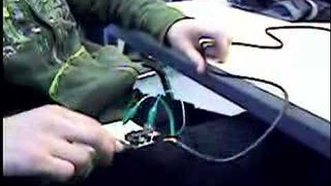 Flash Pong Arduino Accelerometer