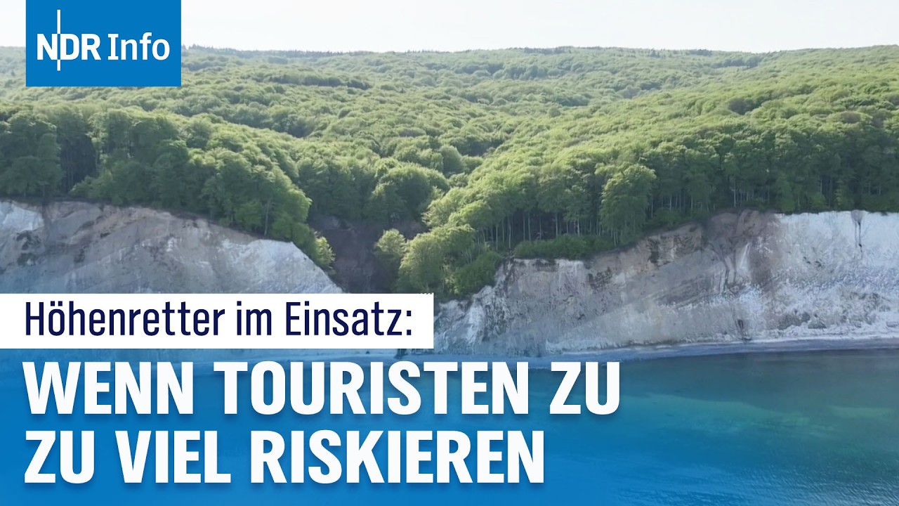 Lebensgefahr an Rügens Kreideküste: Höhenretter der Feuerwehr trainieren für den Ernstfall |Überland