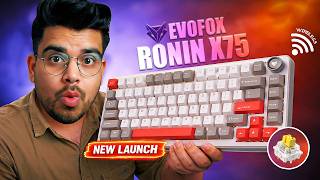 Tri-Mode + Gasket Mount Keyboard 😳 EvoFox Ronin X75 Review