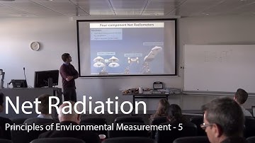 Net Radiation - Principles of Environmental Measurement Lecture 5