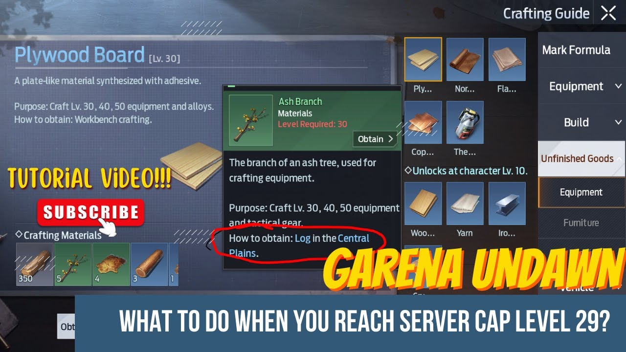 GARENA UNDAWN - WHAT TO DO AFTER REACHING SERVER LEVEL CAP LEVEL 29??? | TUTORIAL |