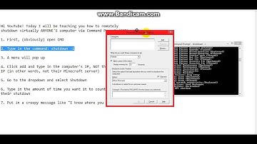 How to Remotely Shutdown a Computer with CMD