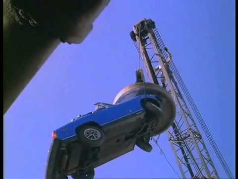 Crane Car Magnet