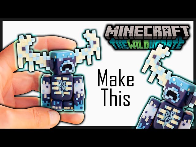 Nikita Maree on X: I have finished making the Warden. In this tutorial, I  show you how to make your very own #Minecraft Warden made from Polymer  Clay. I am excited to