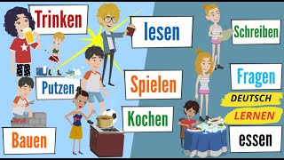 wichtige verben für Deutsch lernen A1 A2 die Verben a1 und a2 Easy Deutsch