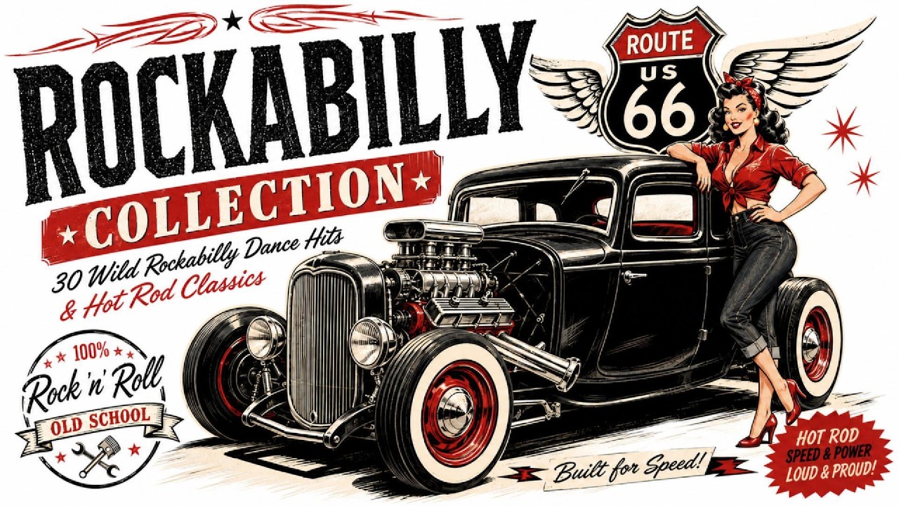 ドキュメンタリー ロカビリー 60 ドキュメンタリー ロカビリー 60 ROCKABILLY 1960 🎸 | Vintage Rock
