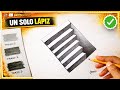 Cómo Dibujar una ESCALERA en 3D con Un Solo Lápiz - Dibujo Tutorial