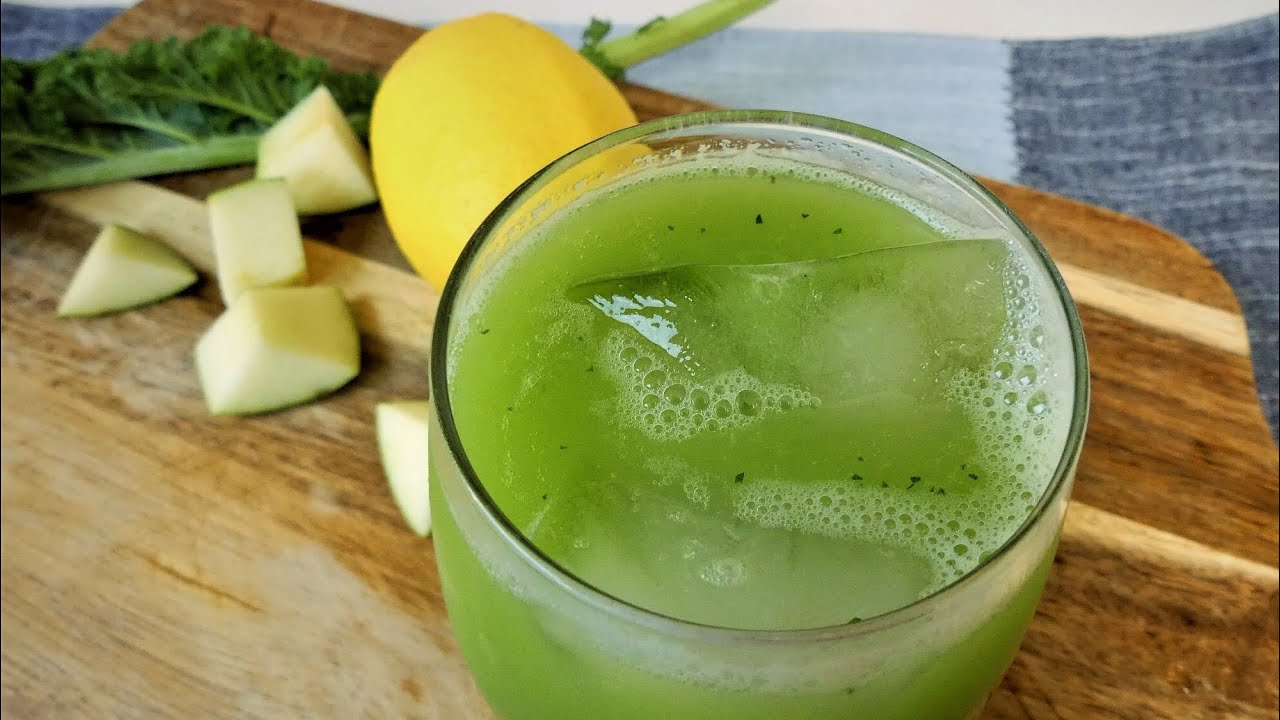 Kale Tonic 羽衣甘蓝汁 美容养颜少不了这杯果汁 Youtube