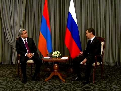 Serzh Sargsyan's meeting with Dmitri Medvedev 01.06.2010