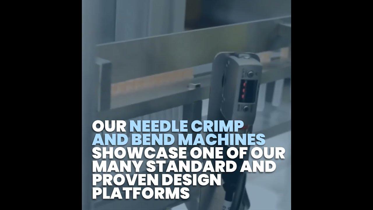 Intec Automation's Cannula Needle Crimp and Bend Machine YouTube