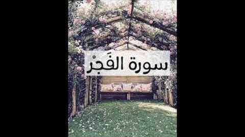 سورة الفجر سالم الرويلي ـ قرآن كريم - Quran karim