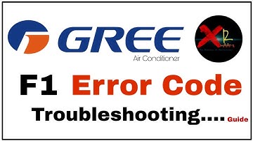 F1 Error | Gree Inverter AC Troubleshooting Guide |