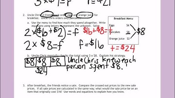 Engage NY Third grade Module 3 End of Module Review front