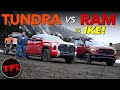 Does The 2022 Toyota Tundra Crush The Ram 1500 On The World's Toughest Towing Test?