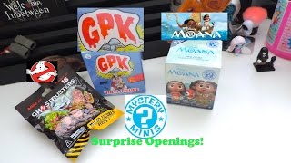 GPK & Disney MOANA Mystery Minis + Ghostbusters Blind Bag