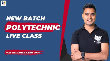 polytechnic entrance exam 2024 new batch by raceva academy