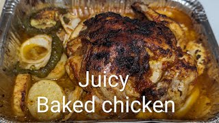 Baked Chicken| Roasted chicken|How to make  Baked Chicken with veggies| Baked recipe| Chicken recipe