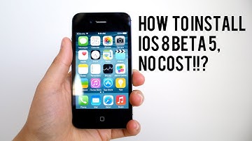 How to install iOS 8 Beta 5, NO COST!!?
