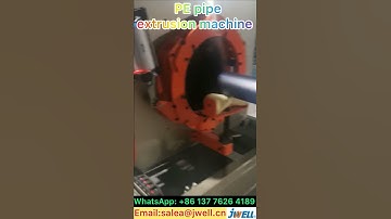 PE pipe extrusion machine 59------0086 137 7626 4189