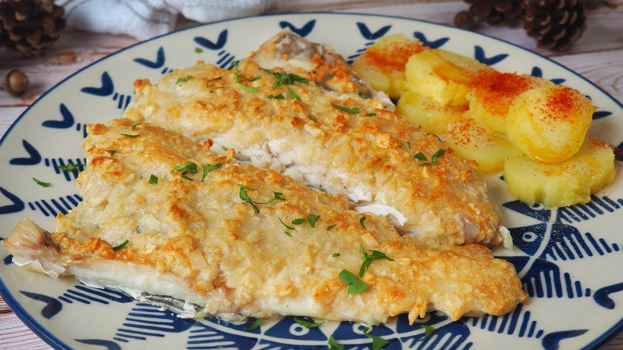 DORADA al HORNO con Costra de Almendras ¡Increíble y crujiente!