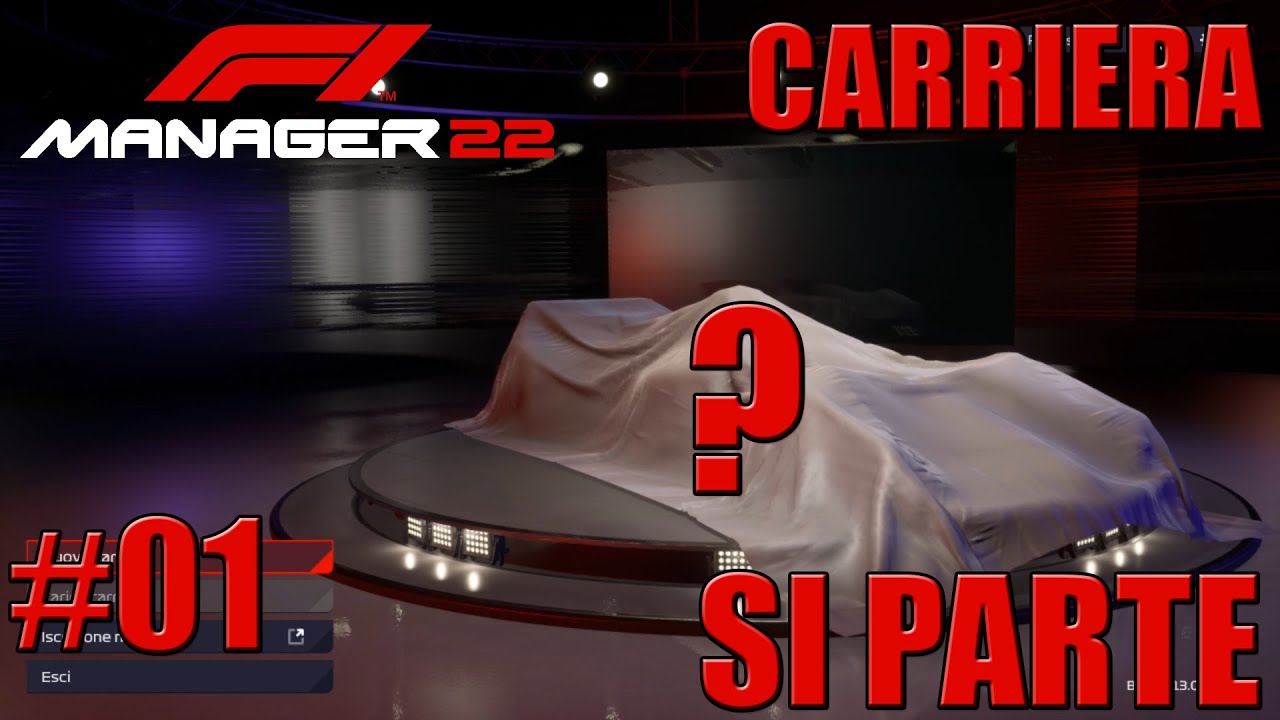 F1 Manager 2022 - Gameplay ITA - Carriera - Let's Play #01 - Inizia la ...