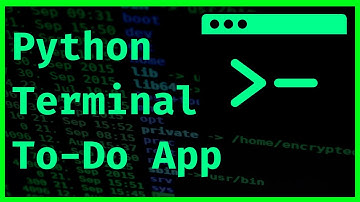 Python Terminal To-Do Application | Retro-ish Task Manager Program