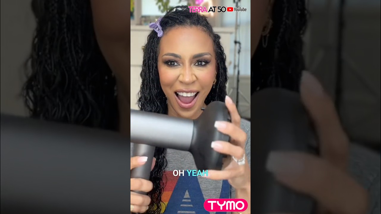 GAME CHANGER for my Curls! - TYMO Dryer #bohobraids #curlyhair #tymobeauty #terraat50 #blackhair