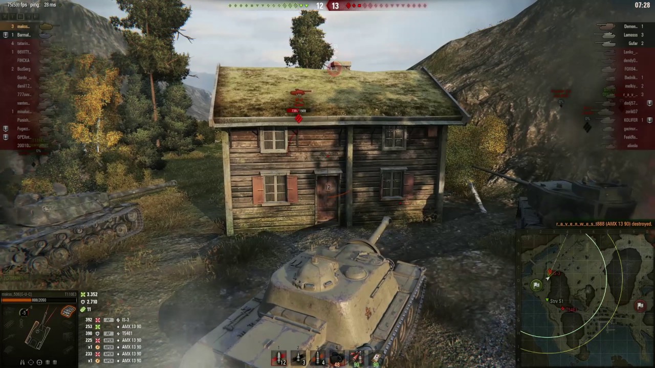 t110e3 blitz T110E3 Ace Tanker on Fjords - makss_506 [G-U-C] - World of Tanks