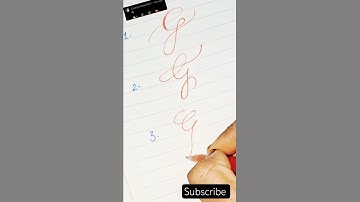 letter "G"✨️ #calligraphy #lettering #handwriting #shorts #satisfying #fyp #art #viral