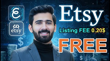 Free Etsy Listings for Old / New Sellers  2025 SIMPLE Method Zakria Afzal Etsy Course.