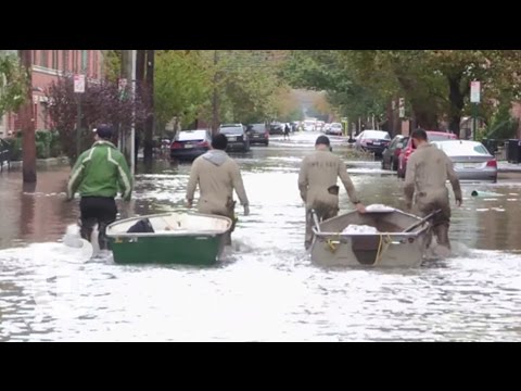 Hoboken, N.J., struggles to recover after flooding caused by Hurricane Sandy.