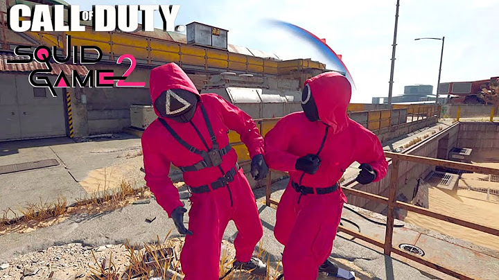 Finishers With Squid Game Pink Guards - Call Of Duty BO6 And Warzone Finishing Moves