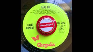 David Dundas - "Jeans On" (1976 Rock Chrysalis 7")