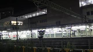 【響きわたる警笛】深夜の仙台駅を発車するカシオペア紀行