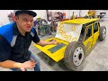 WHAT HAPPENED TO THE BANANA?! Finalizing Paint On Matt's Off Road Recovery Jeep