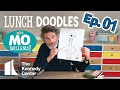 LUNCH DOODLES with Mo Willems! Episode 01