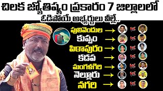 Chilaka Josyam Prediction On AP Elections 2024 | Pithapuram | Mangalagiri | Pulivendhula