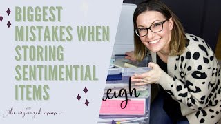 Biggest Mistake When Storing Sentimental Items
