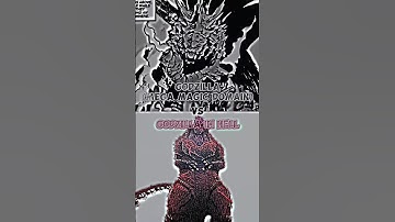 Godzilla (Mega Magic Domain) VS Godzilla In Hell