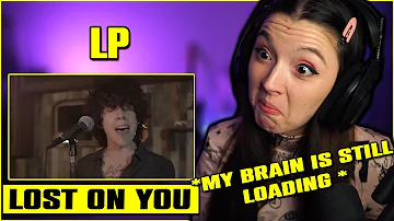 I could not believe this was live | LP - Lost On You | FIRST TIME REACTION | LIVE