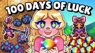 Is it possible to find 100 prismatic shards in 1 year of Stardew Valley?