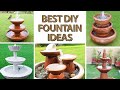 Best DIY Fountain Ideas for Your Garden | Outdoor Garden Transformation