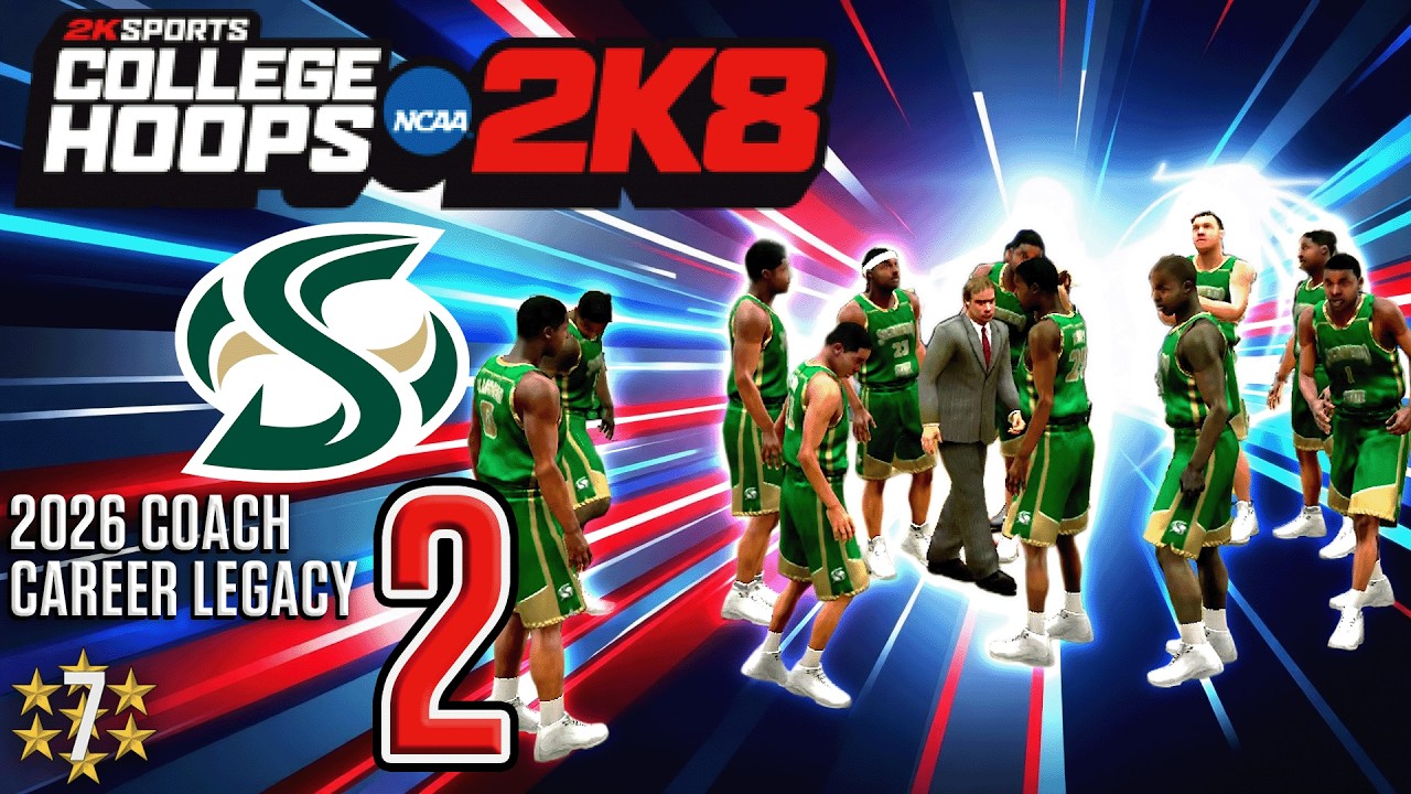 2026 Coach Career Legacy | College Basketball 2K8 | Livestream 2