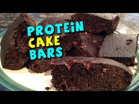 Protein Cake Bars Recipe (120 Calories)!