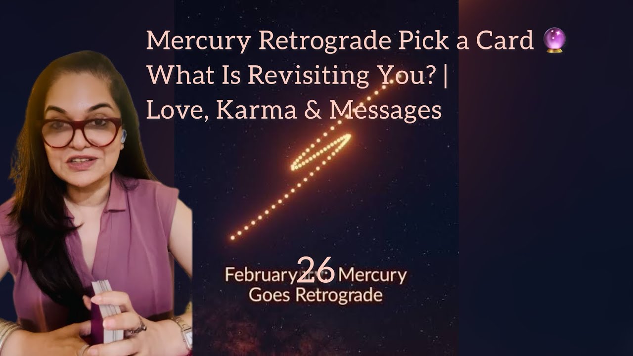 Mercury Retrograde Energy Reading 🔮 What Needs Review In Your Life? (Pick a Card)
