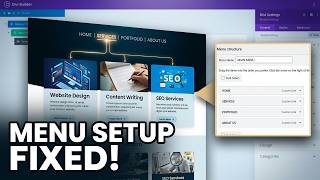 WordPress Menu Setup for Single Page Websites | Full Tutorial