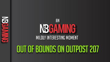 A Titanfall Mildy Interesting Moment - Out of Bounds on Outpost 207